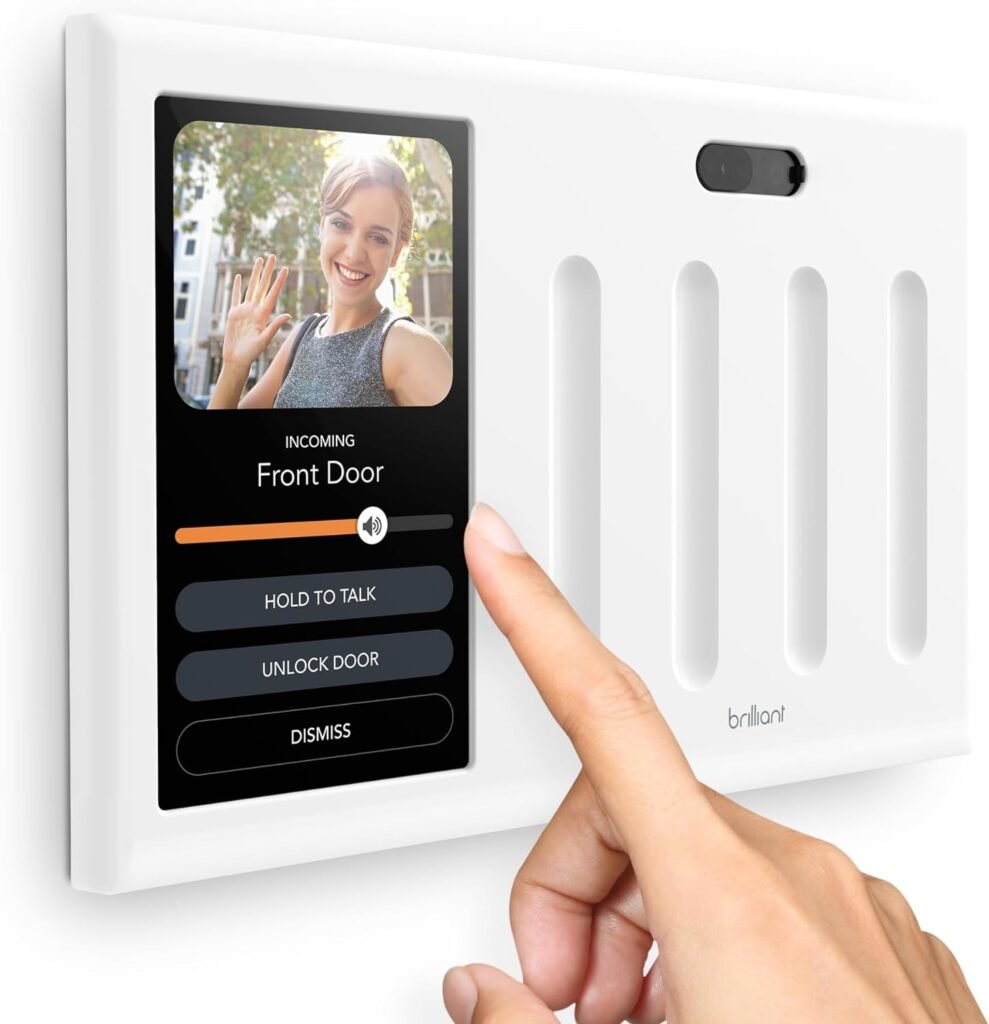 Brilliant Smart Home Control 4-Switch Panel